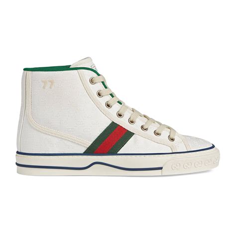 1977 gucci high tops|Gucci 1977 slip on sneakers.